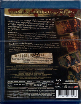 Dampir-Box - Bloodrayne / Bloodrayne 2 - Doppel-Blu-ray - Neu & OVP